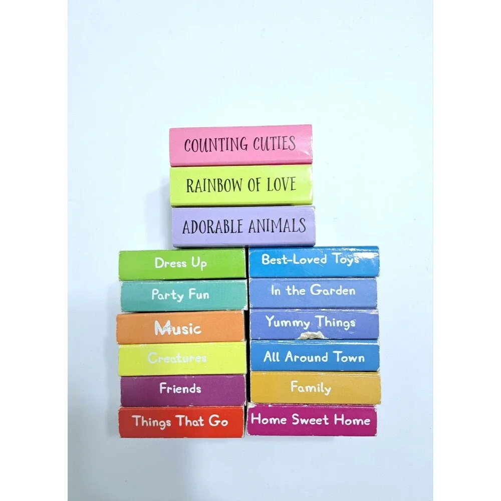 Peppa Pig Mini Books Lot of 15 Look N Find Pictures